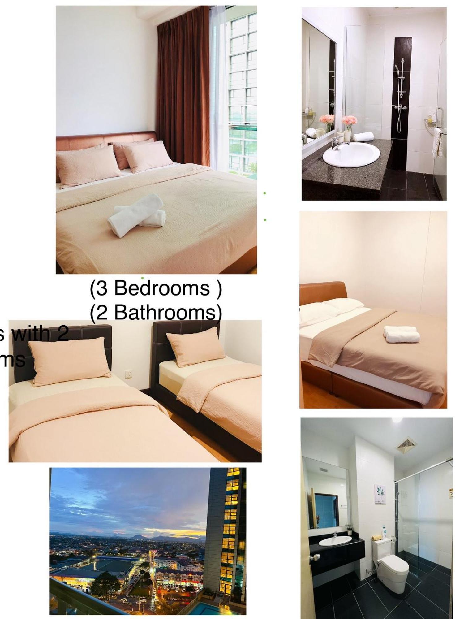 Imperial Grand Suite Apartment กูชิง ภายนอก รูปภาพ